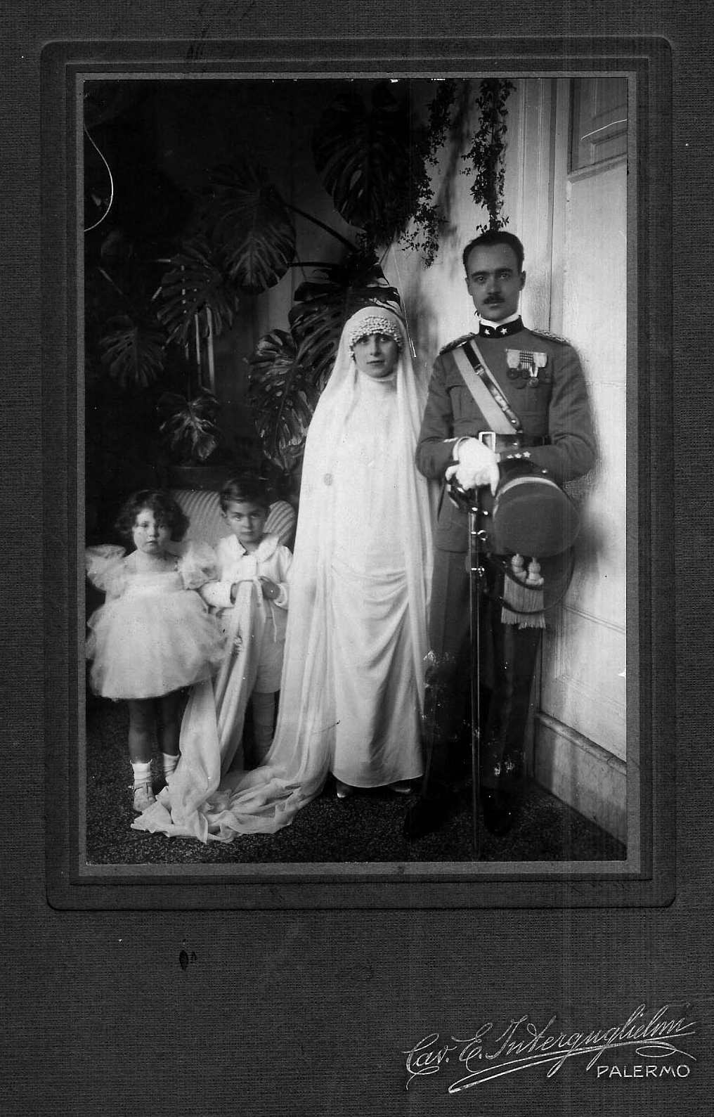 Maria e Achille, Palermo gennaio 1924